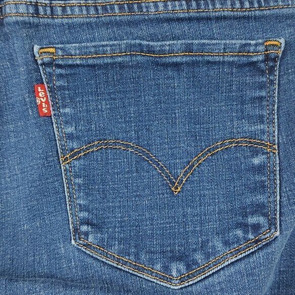 Levi Strauss 711 Skinny Denim Jeans Size 32 - Picture 9 of 10